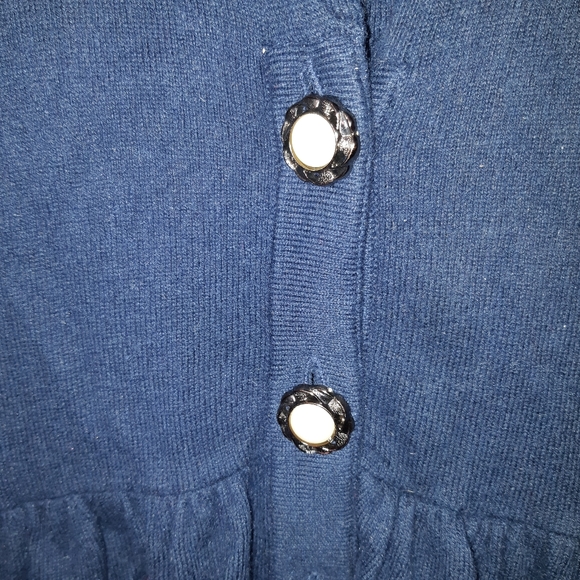 Vintage navy blue dress - Picture 4 of 6